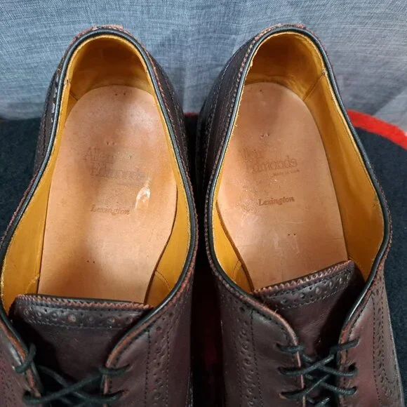 Size 15 Men Allen Edmonds Lexington Oxfords Dress Shoes  display picture 2